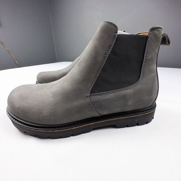 NEW Birkenstock Stalon Graphite Nubuck 44 R EU‎ Men's US 11 Gray Boots - Picture 7 of 9